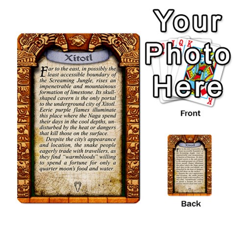 Cities Of Adventure: Reference Cards By J C  Hendee Back 22