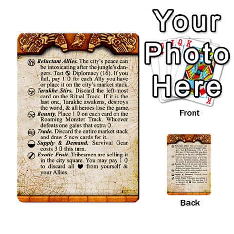 Cities Of Adventure: Reference Cards By J C  Hendee Front 23