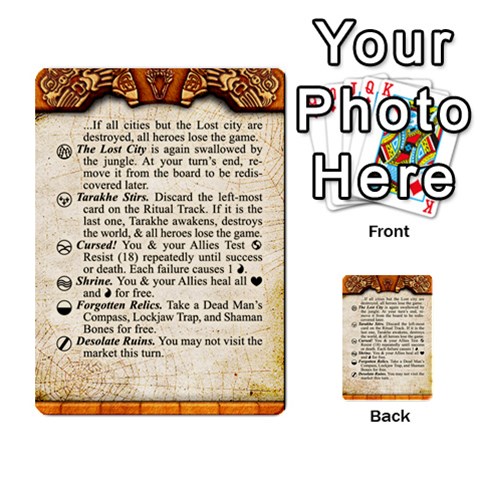 Cities Of Adventure: Reference Cards By J C  Hendee Front 27