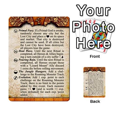 Cities Of Adventure: Reference Cards By J C  Hendee Front 30