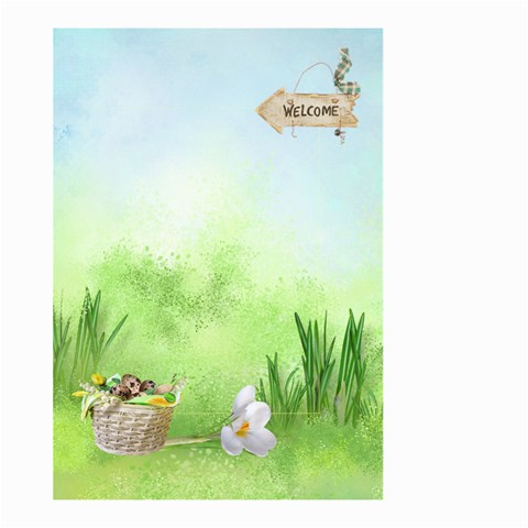Spring Garden Flag (l) By Elena Petrova Front