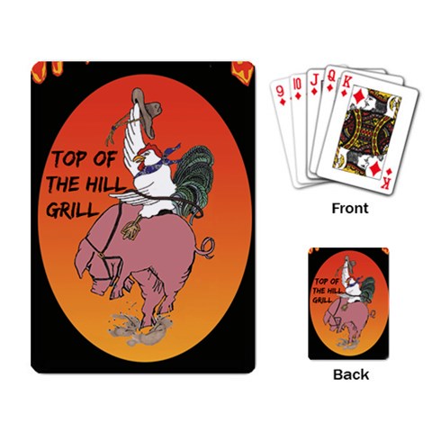 Deck Cards By Terrill Douglas Back