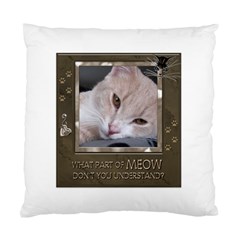 Meow Cushion Case (1 Sided) - Standard Cushion Case (One Side)