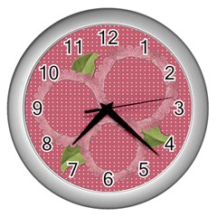 She is my sunshine Clock - Wall Clock (Silver)