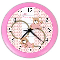 Little Princess Pink Clock