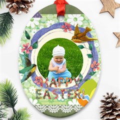 easter - Oval Ornament (Two Sides)