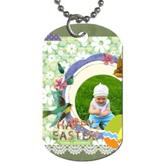 family, xmas - Dog Tag (One Side)