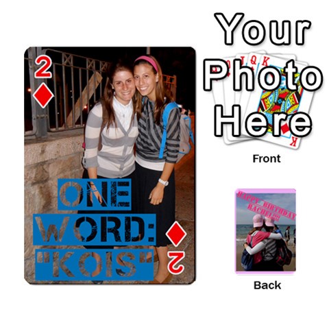 Rachel s Deck Of Cards By Ayelet Front - Diamond2