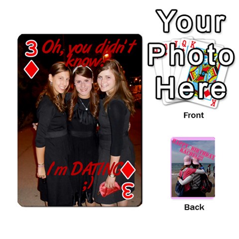 Rachel s Deck Of Cards By Ayelet Front - Diamond3