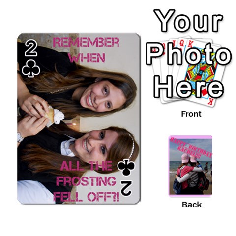 Rachel s Deck Of Cards By Ayelet Front - Club2