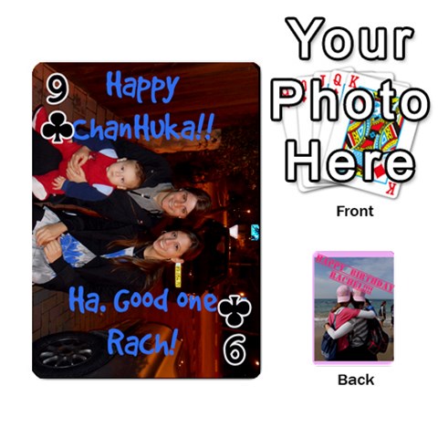 Rachel s Deck Of Cards By Ayelet Front - Club9