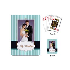 wedding - Playing Cards Single Design (Mini)