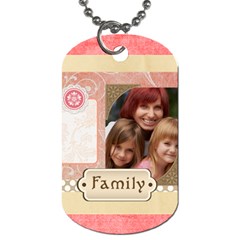 kids, love, happy, play, fun, child - Dog Tag (Two Sides)