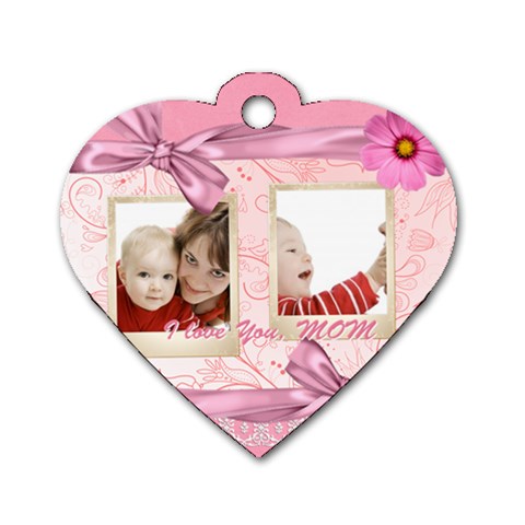 Mothers Love, Mon, Happy, Family, Heart,flower By Joely Front