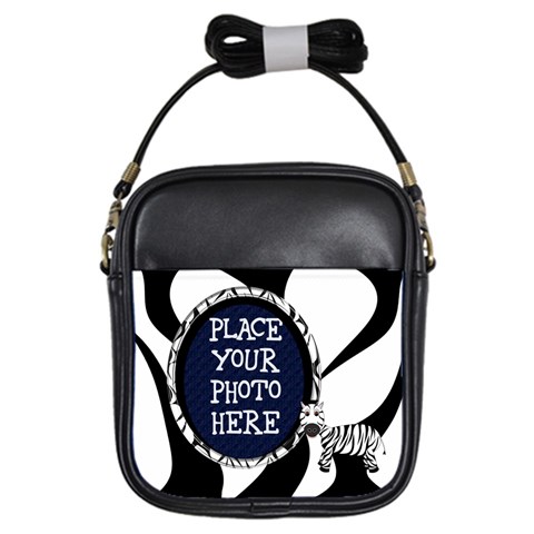 Zebra Girl Sling Bag By Chere s Creations Front