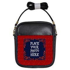 Red Heart Girl Sling Bag - Girls Sling Bag