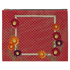 Flowers Cosmetic bag XXXL (7 styles) - Cosmetic Bag (XXXL)