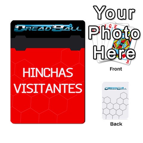 Dreadball Blanco By Gonzalo Front - Heart9