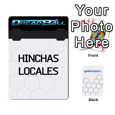 Dreadball Blanco By Gonzalo Front - Heart10