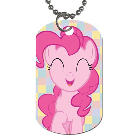 Pinkie Pie/fluttershy My Little Pony Dog Tag (2 Sided) By Jerrod Barton Front
