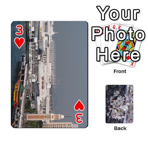 54 Playing Cards By Katherine Fung Front - Heart3