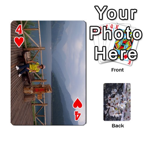 54 Playing Cards By Katherine Fung Front - Heart4