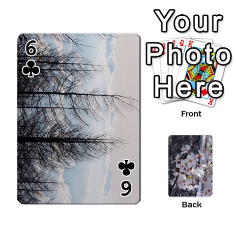 54 Playing Cards By Katherine Fung Front - Club6