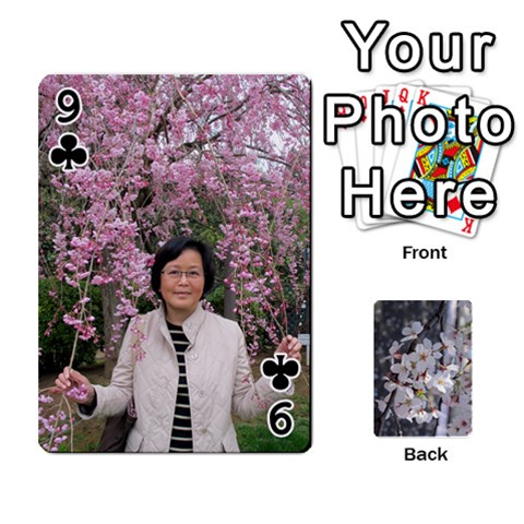 54 Playing Cards By Katherine Fung Front - Club9