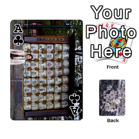 Ace 54 Playing Cards By Katherine Fung Front - ClubA