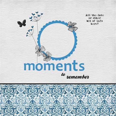Captivating Kit 8x8 Scrapbook Pages By One Of A Kind Design Studio 8 x8  Scrapbook Page - 1