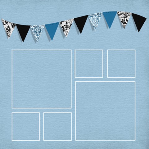 Captivating Kit 8x8 Scrapbook Pages By One Of A Kind Design Studio 8 x8  Scrapbook Page - 17