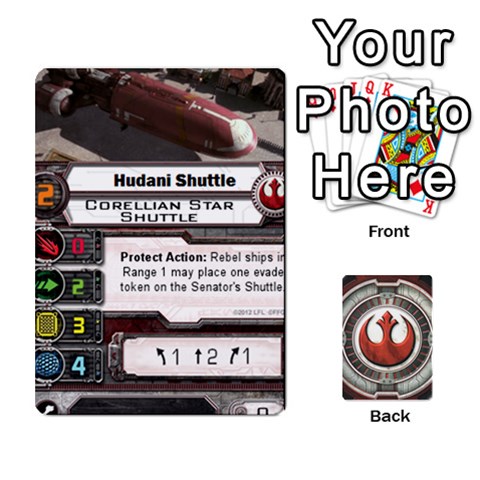 Rebel Custom Ships By Michael Front - Heart3