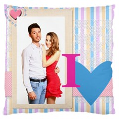 love - Large Cushion Case (Two Sides)