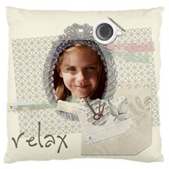 kids, fun, child, play, happy - Large Cushion Case (One Side)