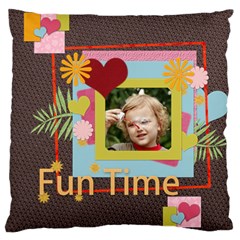 easter, spring, kids - Large Cushion Case (One Side)