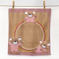 Baby Girl Face Towel