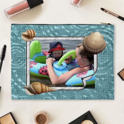 Beach Party Xl Cosmetic Bag By Lil Back