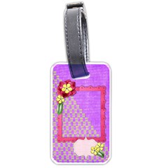 vibrant tag - Luggage Tag (two sides)