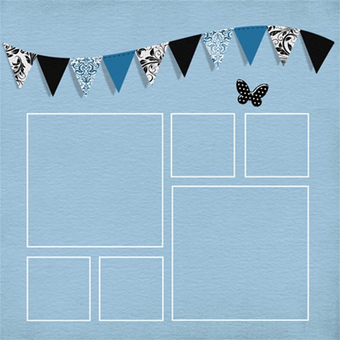 Captivating Kit 8x8 Pages By One Of A Kind Design Studio 8 x8  Scrapbook Page - 17