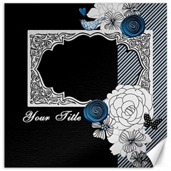 Flourished Frame Canvas Set - Canvas 12  x 12 