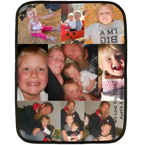 Daddy By Melissa Theis 35 x27  Blanket