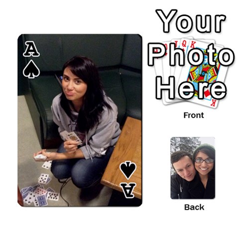 Ace Aarons Cards By Jerry Gamb Front - SpadeA