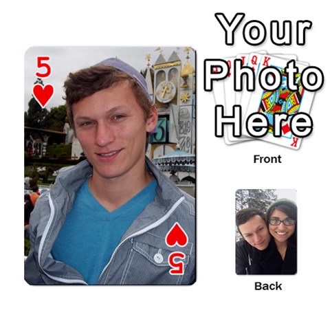 Aarons Cards By Jerry Gamb Front - Heart5