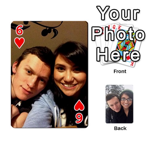Aarons Cards By Jerry Gamb Front - Heart6