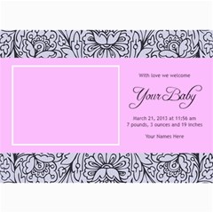Hunny Bunny Girl Birth Announcement 03