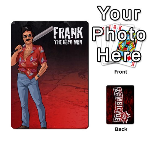 Zombicide Survivor Selector Deck By Dean Front - Club9