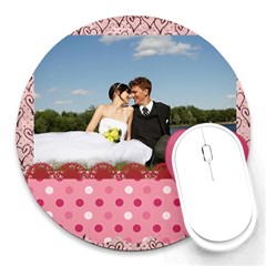 love - Round Mousepad