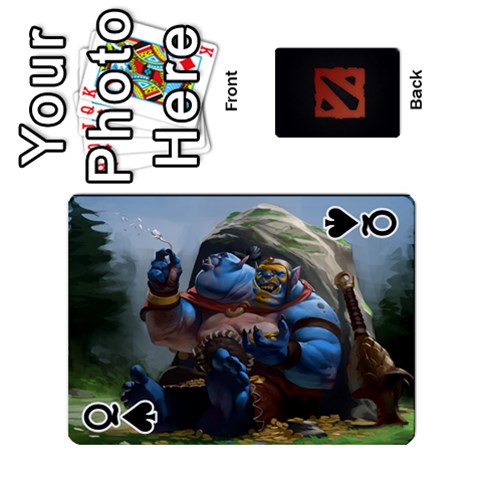 Queen Dota Cards By Tom Front - SpadeQ