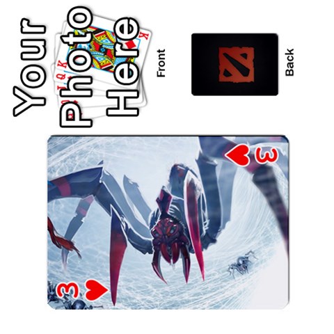 Dota Cards By Tom Front - Heart3