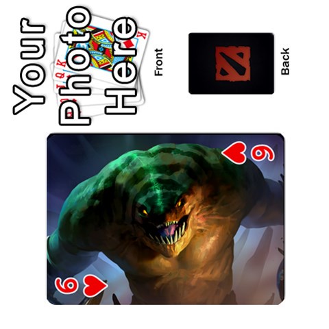 Dota Cards By Tom Front - Heart6